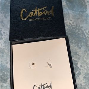 Catbird earring set